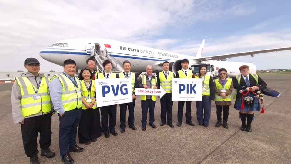 Air China Cargo Launches New Shanghai-Prestwick Freighter Service