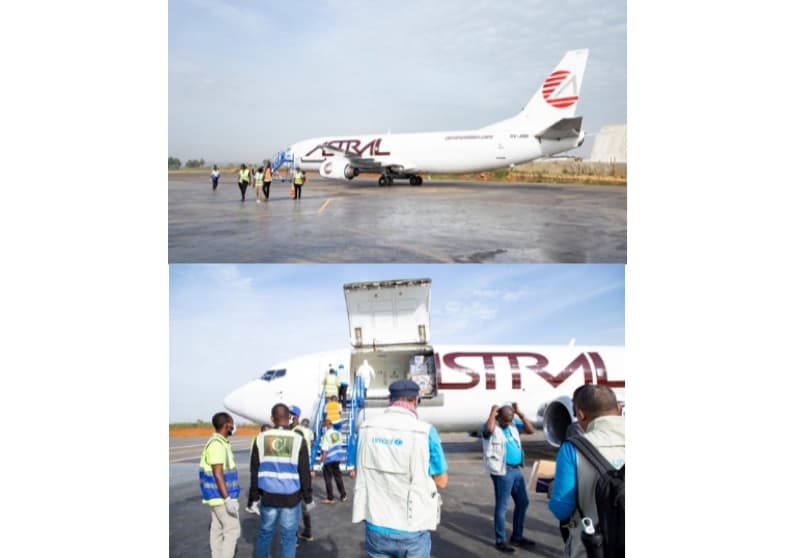 Astral Aviation Transports 100 Tons of Aid to DRC via Kenya