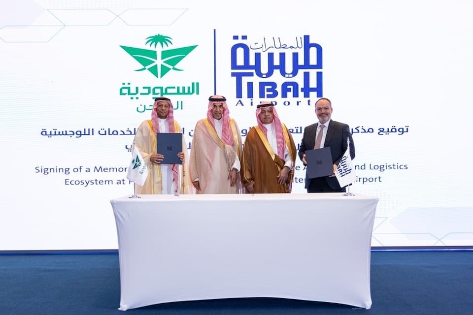 Saudia Cargo and Tibah Airports Partner to Boost Madinah Airfreight