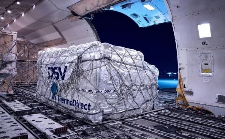 DSV Establishes Direct Air Cargo Route for Pharma Between Luxembourg and Indianapolis