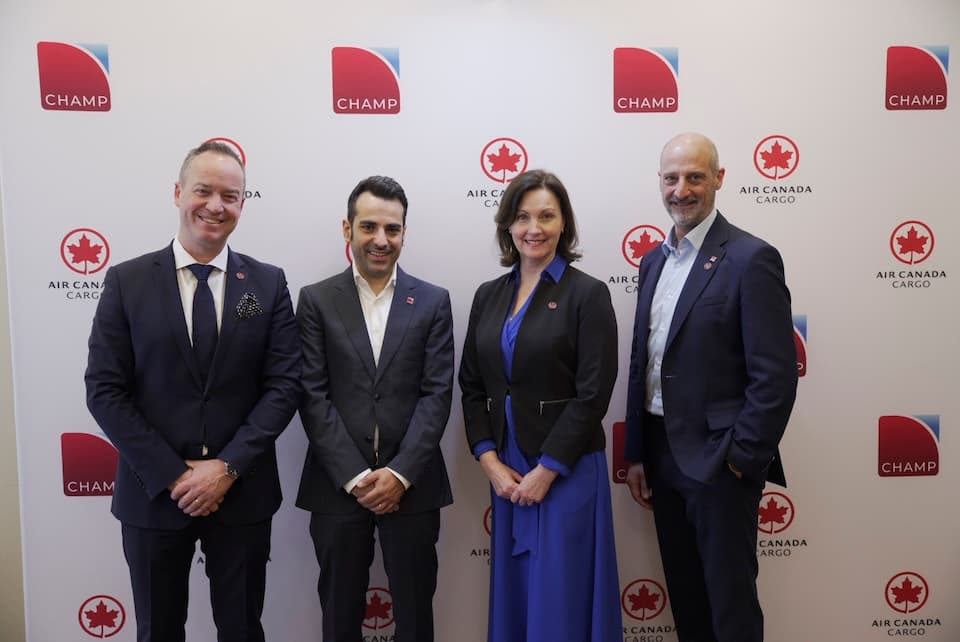 Air Canada Cargo Adopts CHAMP Cargosystems for Modernized Operations