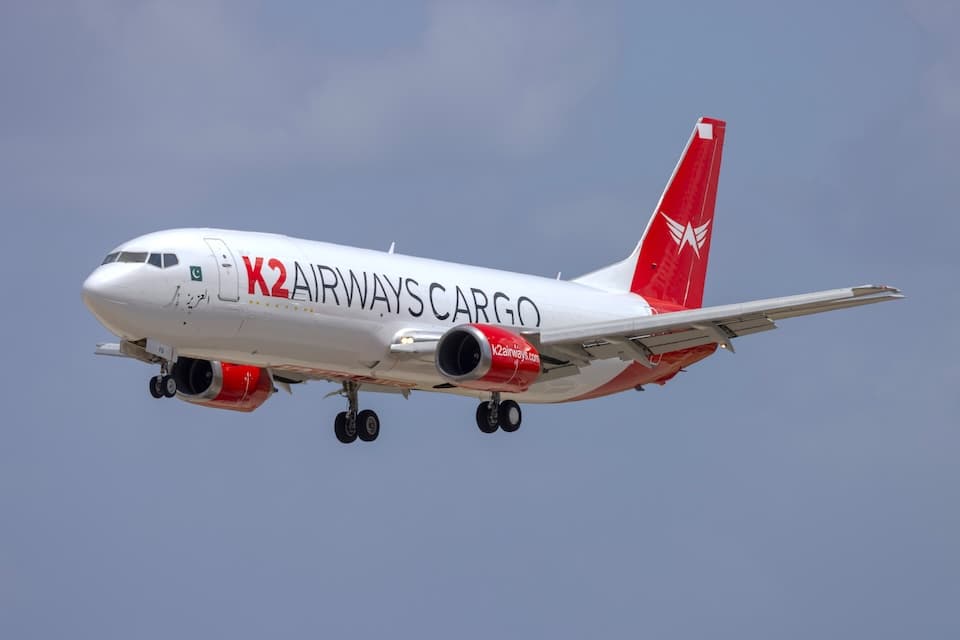 Search Initiated for Missing K2 Airways Boeing 737-400 Freighter Over Arabian Sea