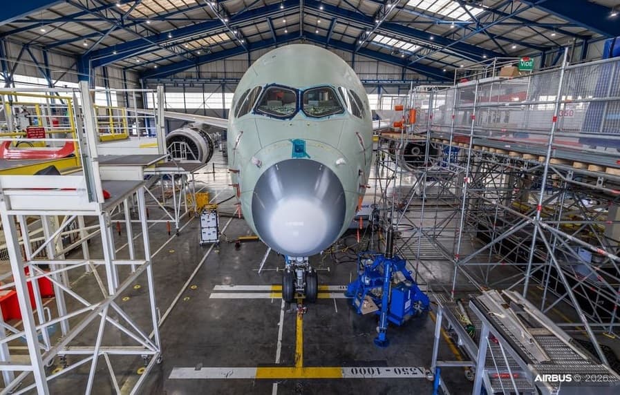 Airbus A350 Freighter Undergoes Flight Vibration Testing Ahead of Service Entry