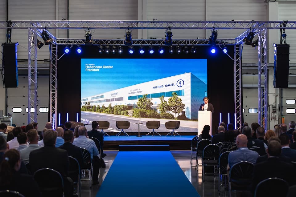 Kuehne+Nagel Opens New Healthcare Logistics Center at Frankfurt Airport
