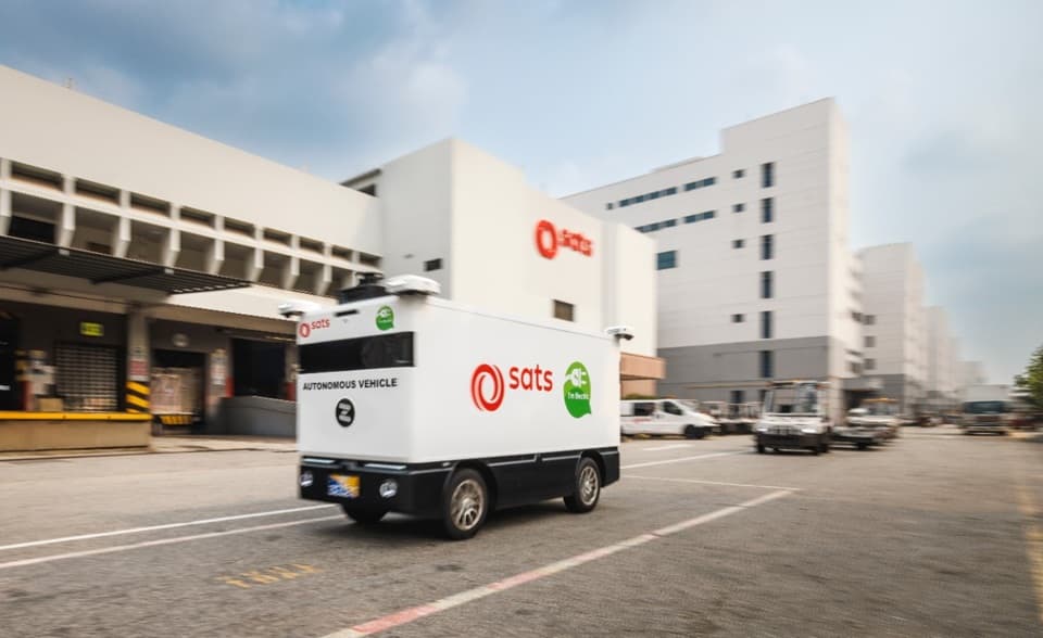 SATS Implements Autonomous Cargo Vehicles at Changi Airport to Enhance Efficiency