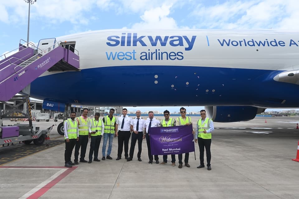 Navi Mumbai Airport Expands Freighter Operations with Silk Way West Cargo Flights
