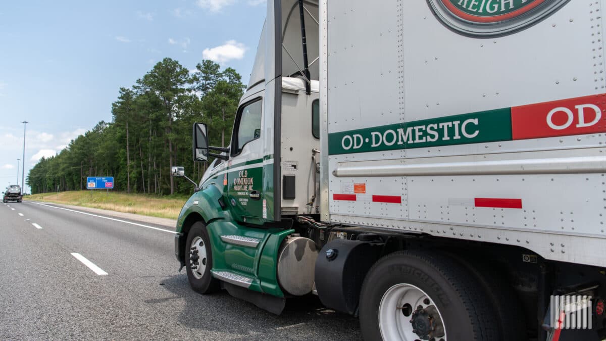 Old Dominion Reports May LTL Market Improvement as Demand Strengthens