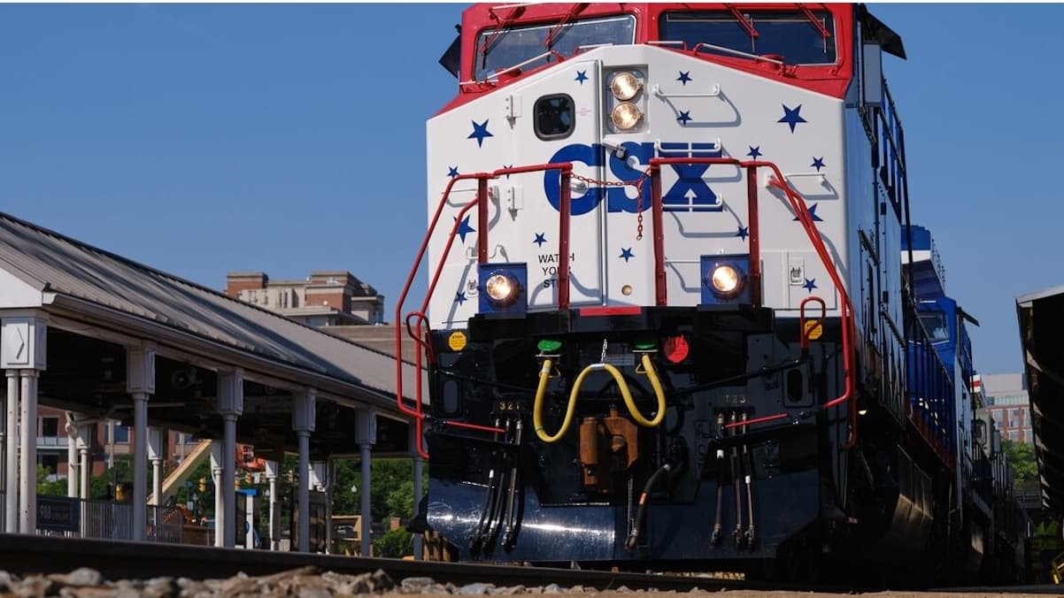 CSX Celebrates 250th Locomotive in Washington D.C., Highlighting Class I Status