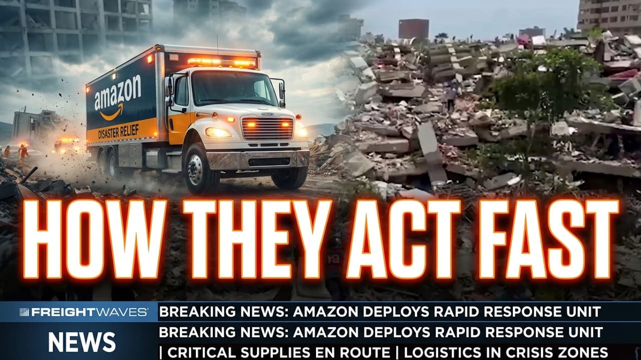 Amazon's Disaster Relief Program Utilizes Logistics Network for Rapid Aid Delivery