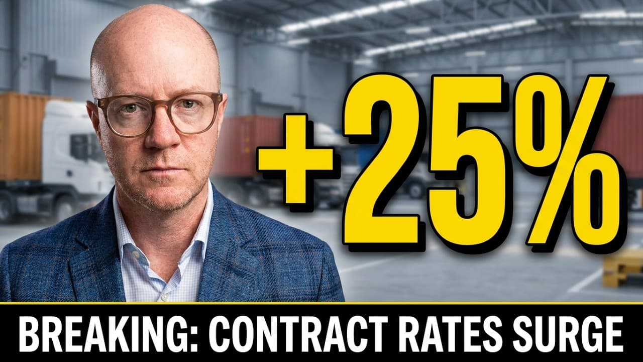 US Trucking Contract Rates Projected to Increase by Up to 50 Cents Per Mile