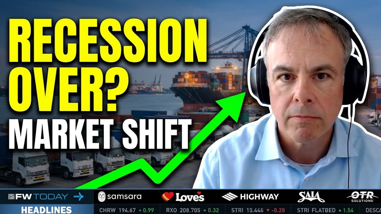 Bloomberg Analyst Examines Trucking Market Trends and Stock Performance