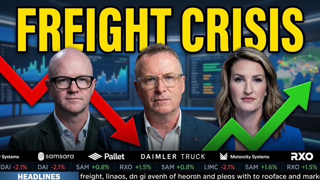 Daimler Truck Finance Discusses Freight Downturn, EPA Regulations, and AI Boom
