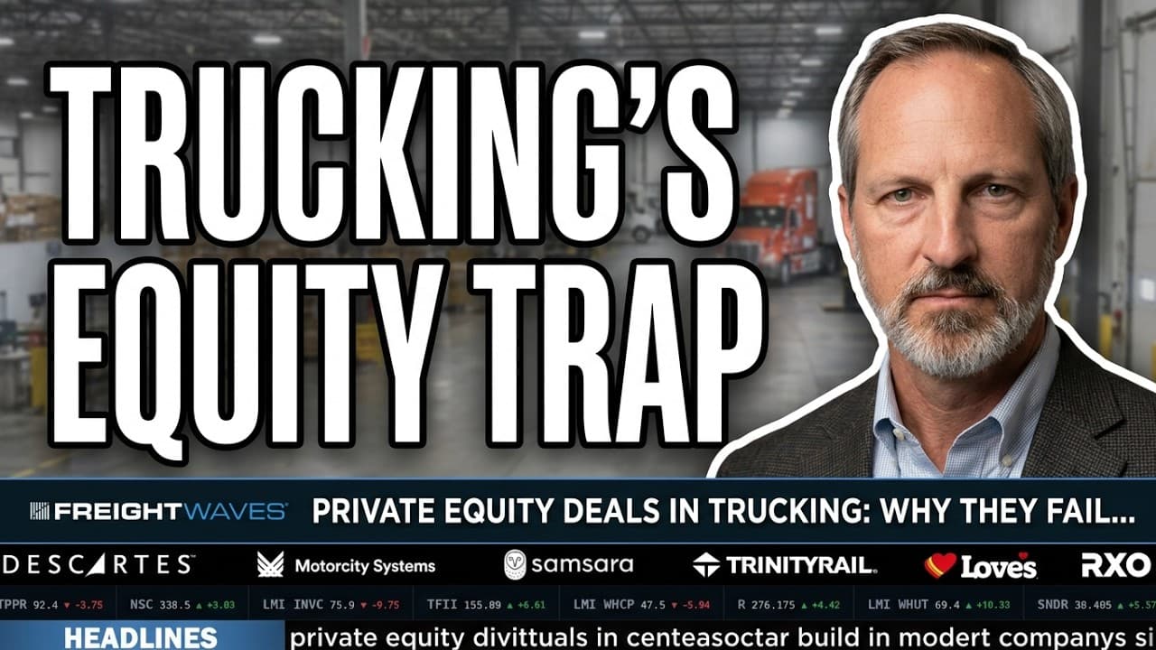 Private Equity Struggles in Asset-Based Trucking, Success Factors Identified