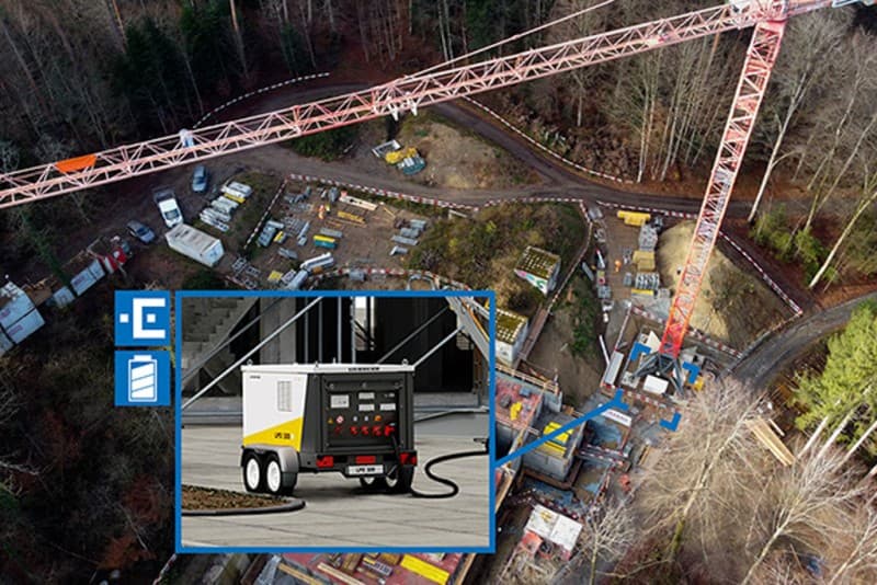 STRABAG Utilizes Liebherr Battery System for Swiss Drinking Water Reservoir Expansion