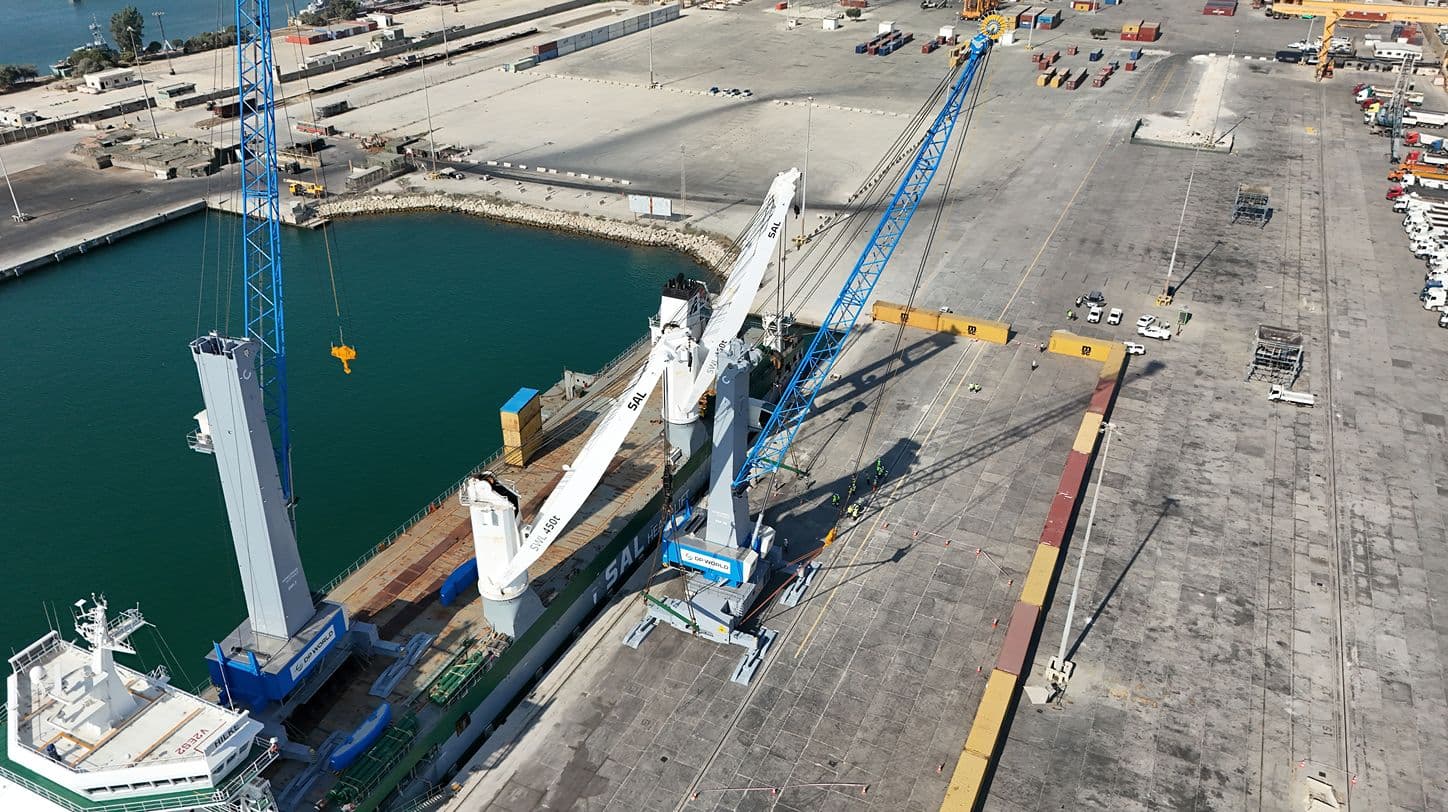 Port of Tartous Expands Capacity with New Mobile Harbor Crane Deliveries