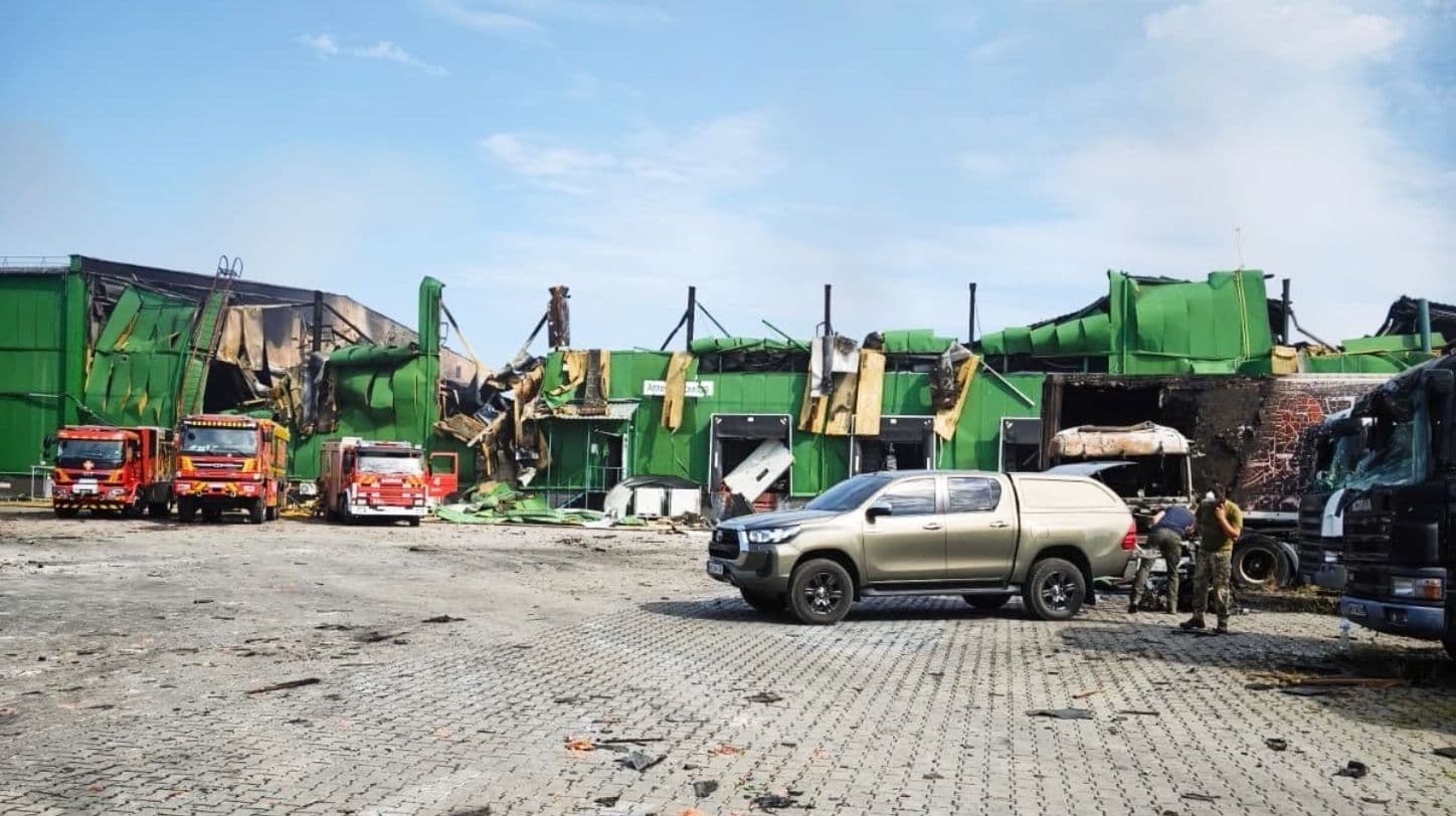 WHO Warehouse in Ukraine Destroyed by Strikes