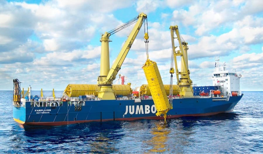 Jumbo Partners with Dajin Heavy Industry for New Heavy-Lift Vessel Construction