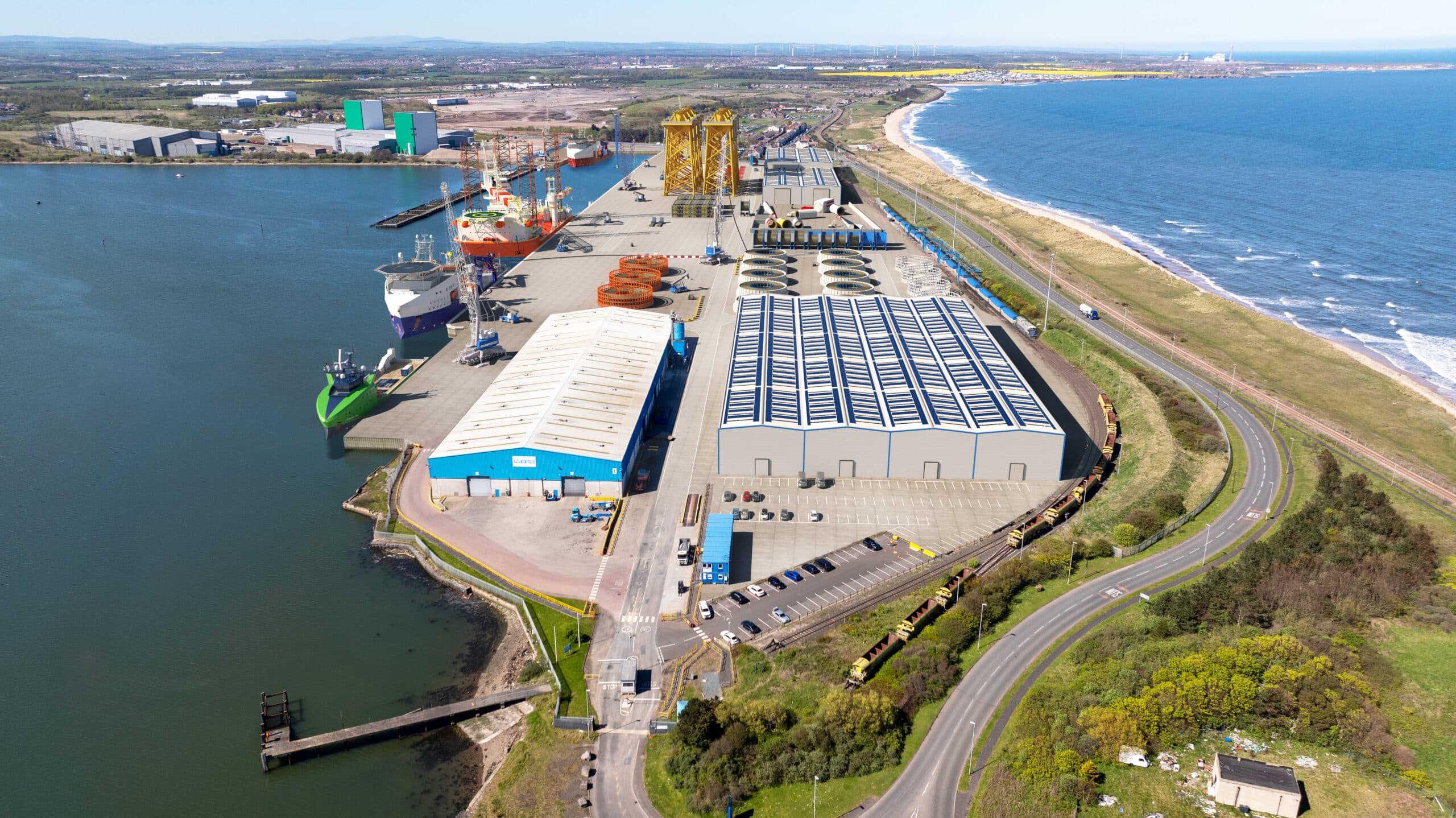 Port of Blyth Expansion Plans Emphasize Continued Rail Freight
