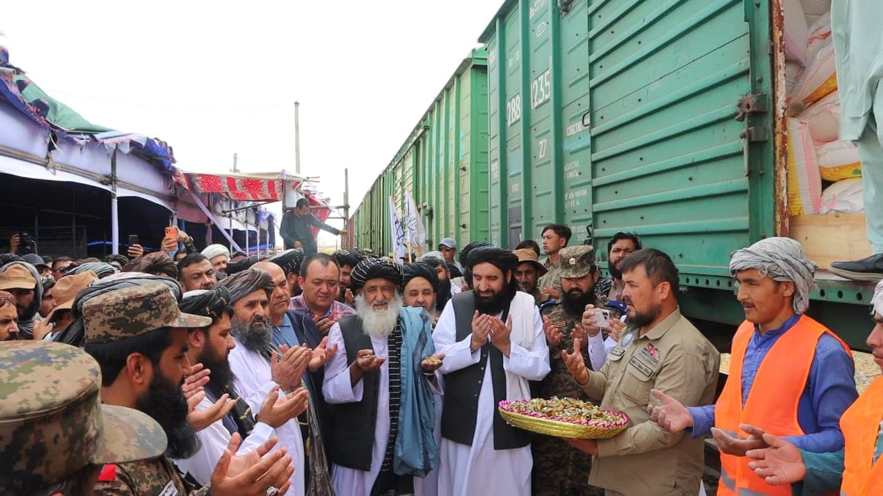 Afghanistan Expands Rail Capacity on Hairatan Line with New Terminal