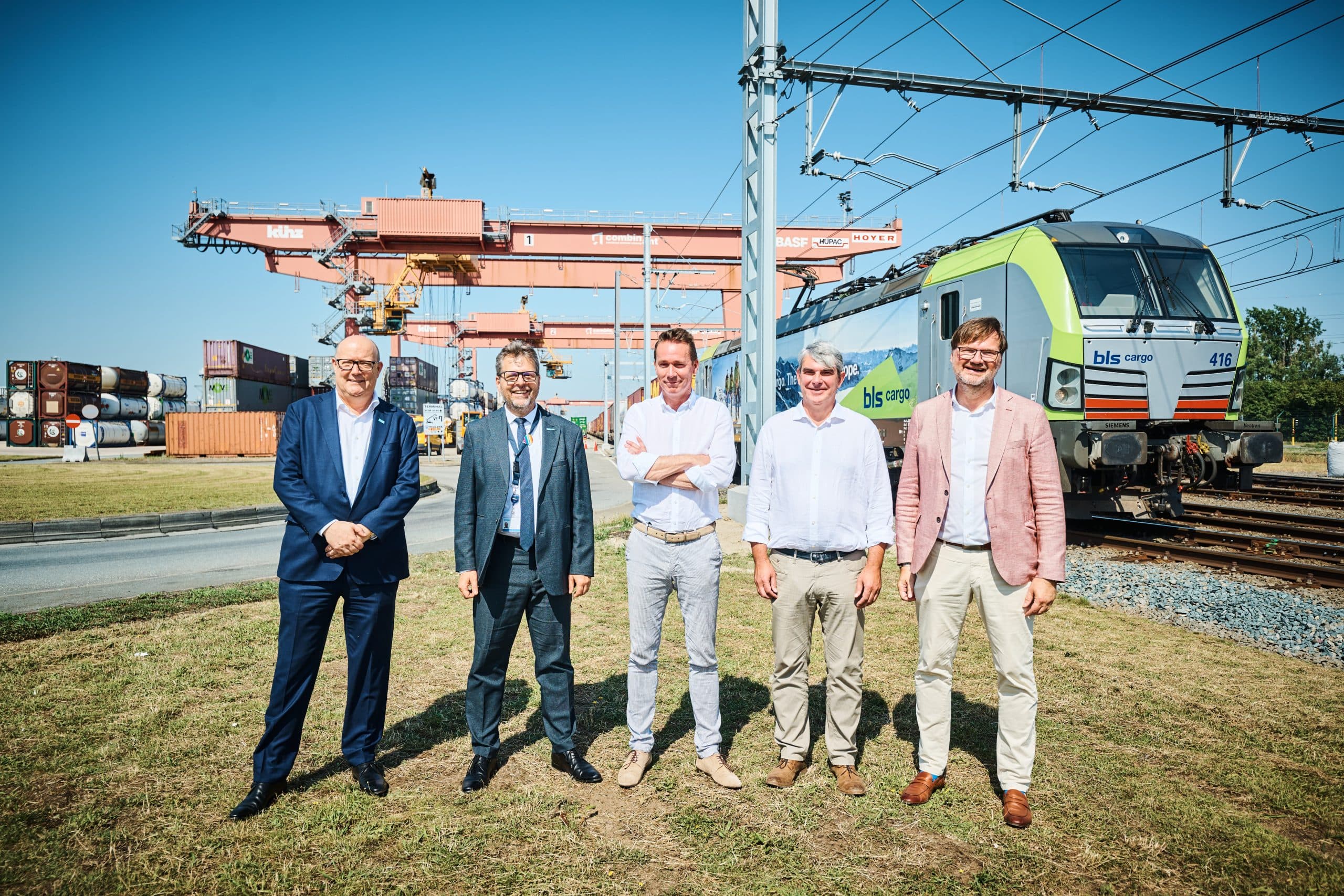 BLS Cargo Initiates Service on Newly Electrified Antwerp Port Rail Link