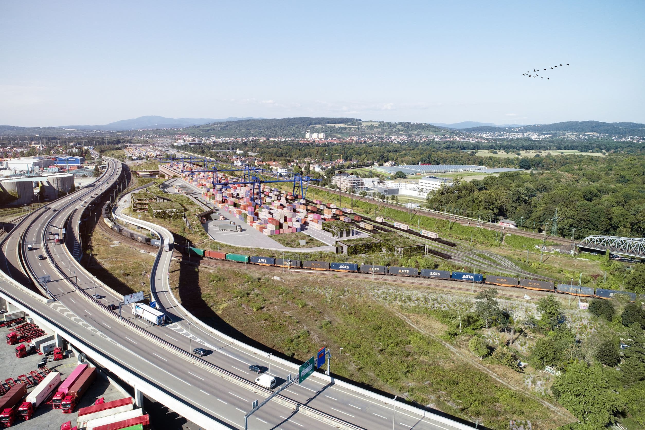Gateway Basel Nord Terminal Secures Funding for Trimodal Construction