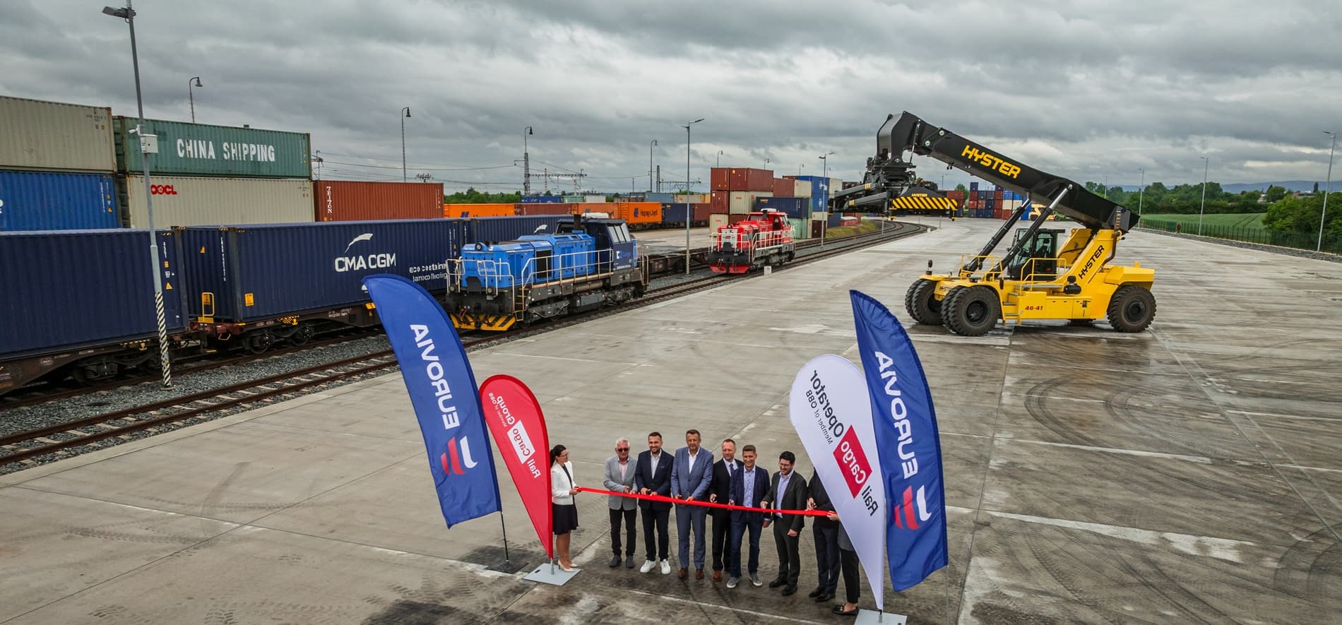 Rail Cargo Group Reopens Renovated Combined Transport Terminal in Czechia