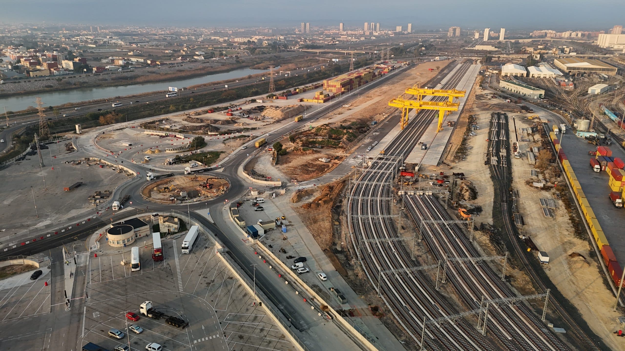 Valencia's Font de Sant Lluís Mixed-Gauge Rail Terminal Nears Operation