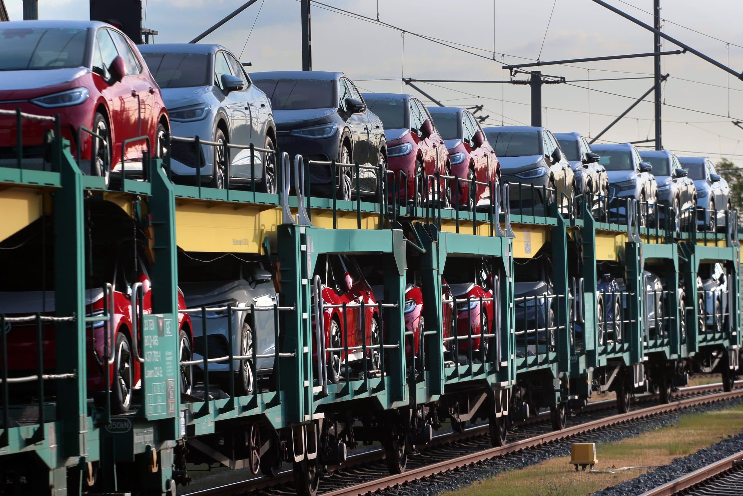 China's Rail Freight Sees Double-Digit Growth in EV Transport
