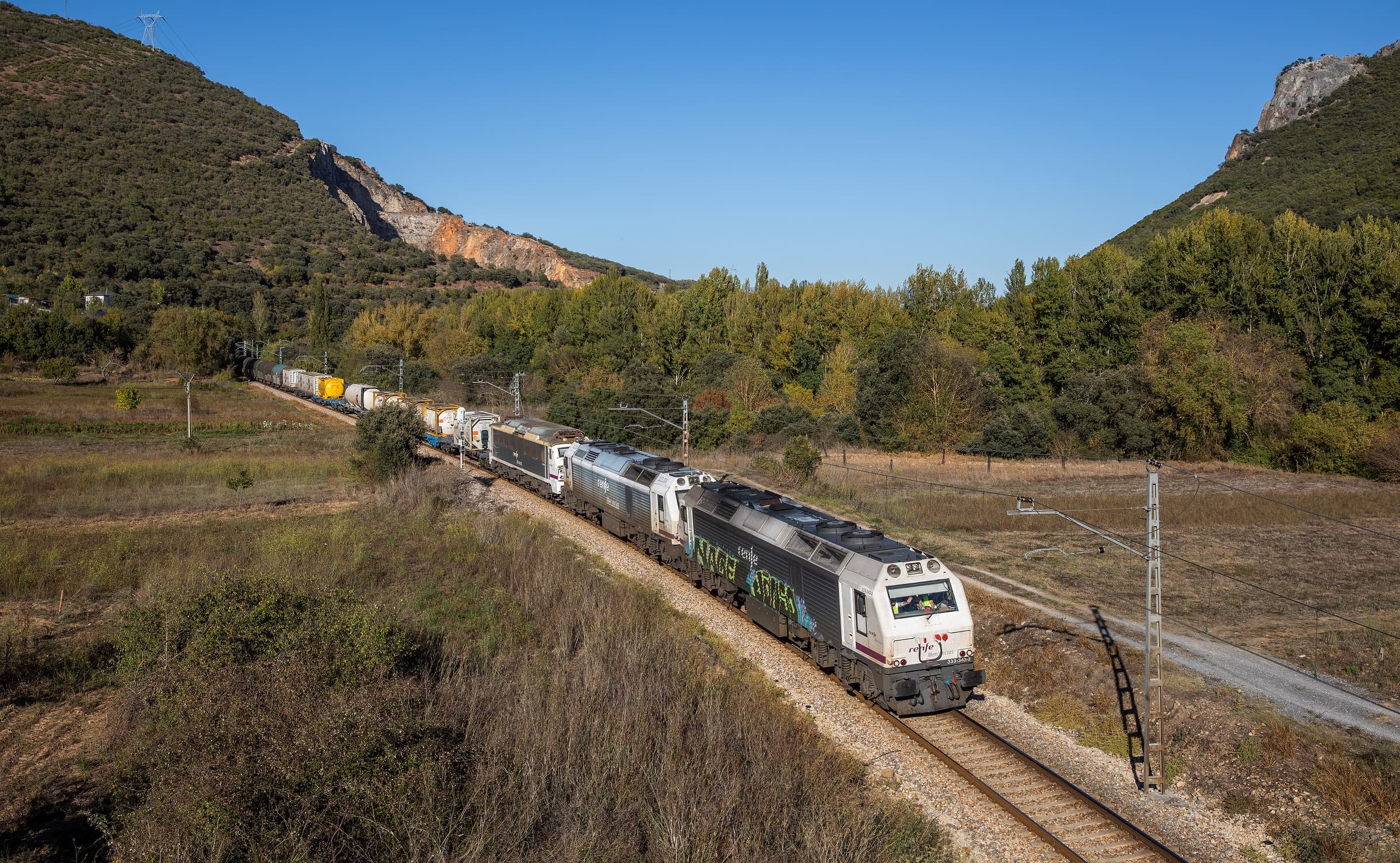 Spain's Rail Freight Market Share Sees Slight Increase in 2025
