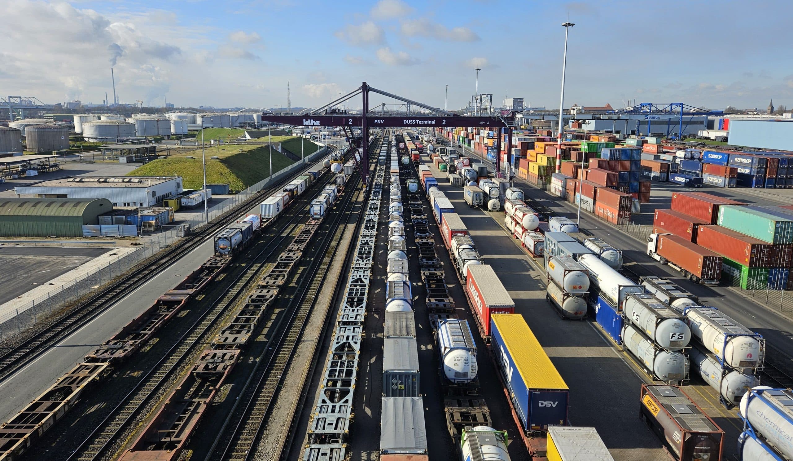 Kombiverkehr Launches Direct Intermodal Rail Service Between Duisburg and Malmö