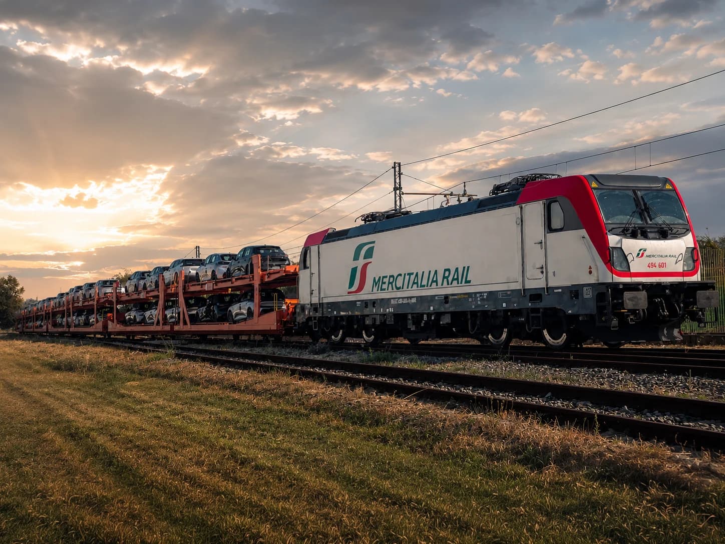 New Rail Service Connects Italian Ports for Automotive Logistics