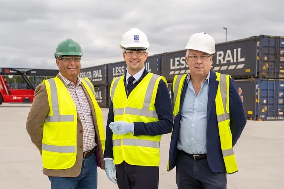 Scottish Minister Visits New Rail Freight Terminal Near Inverness