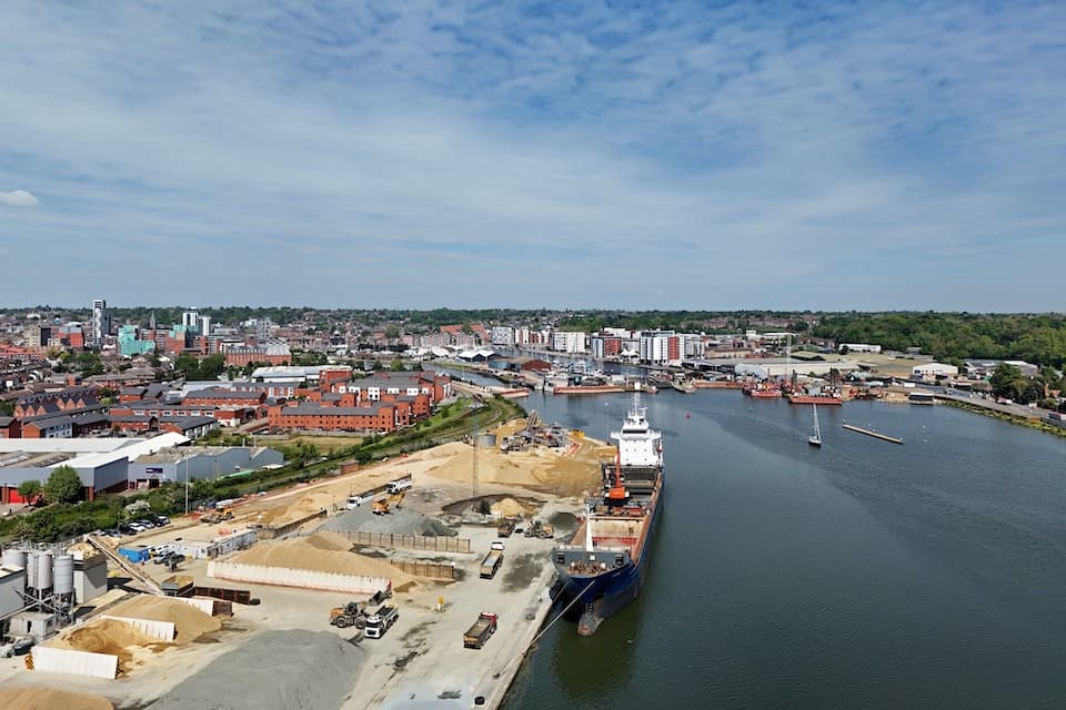 UK Port of Ipswich Expands to Support Sizewell C Nuclear Plant Construction