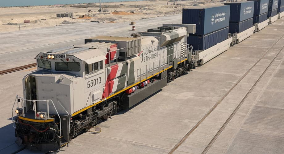 Etihad Rail Inaugurates Freight Service Connecting Abu Dhabi and Fujairah