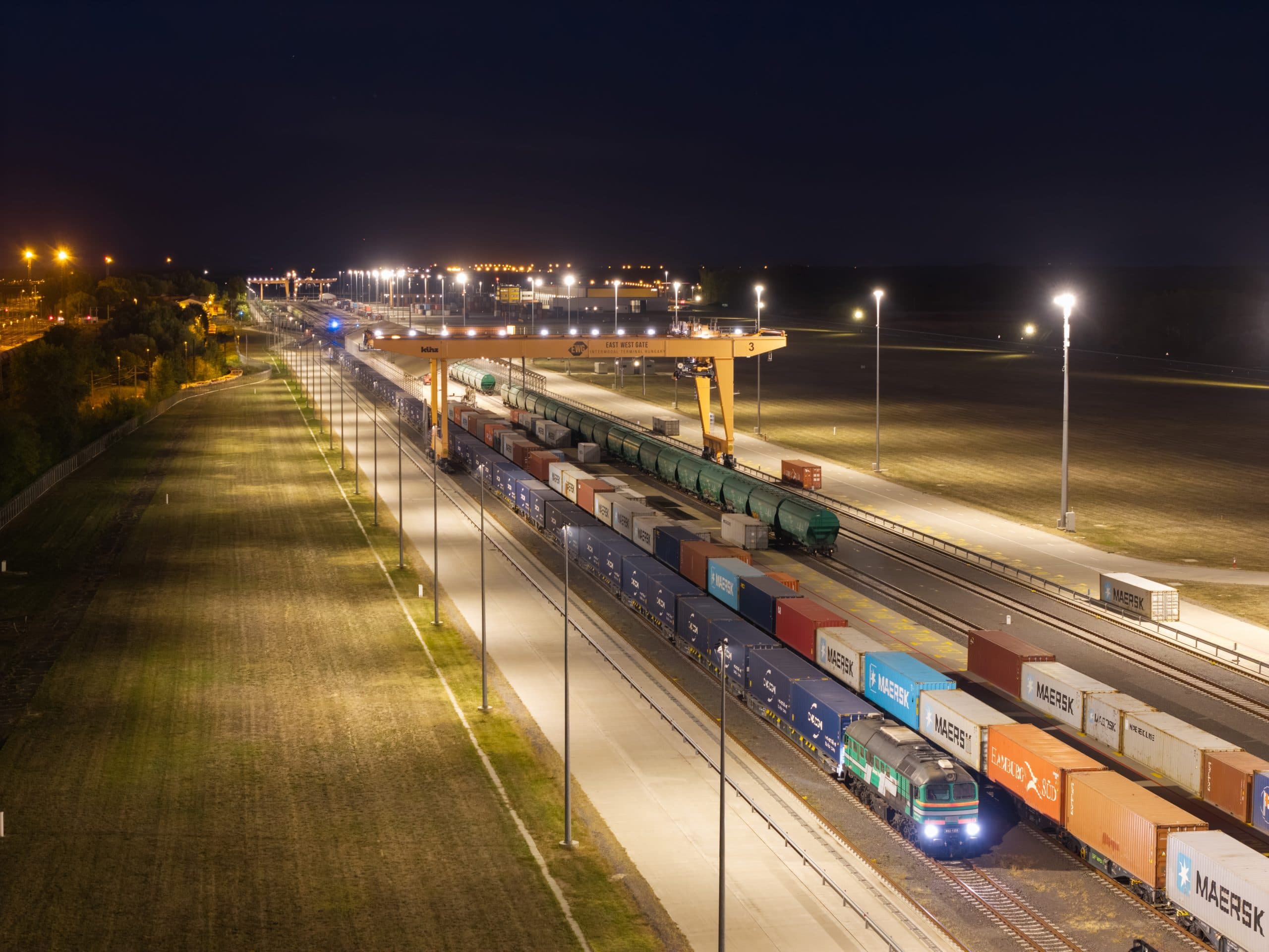 CMA CGM Initiates Rail Services to Hungary's East-West Gate Terminal