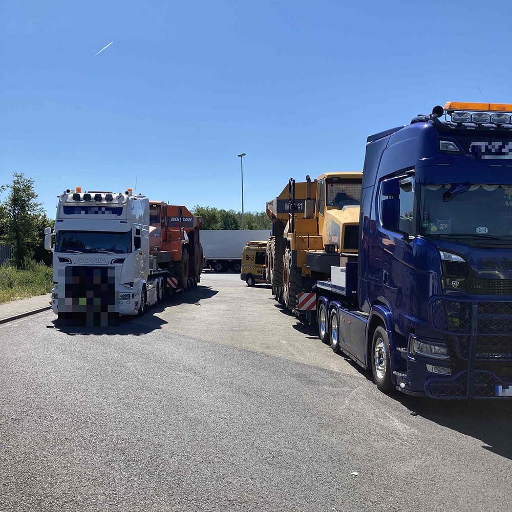 German Police Intercept Illegal Heavy Transport on A3, Uncover Permit Violations