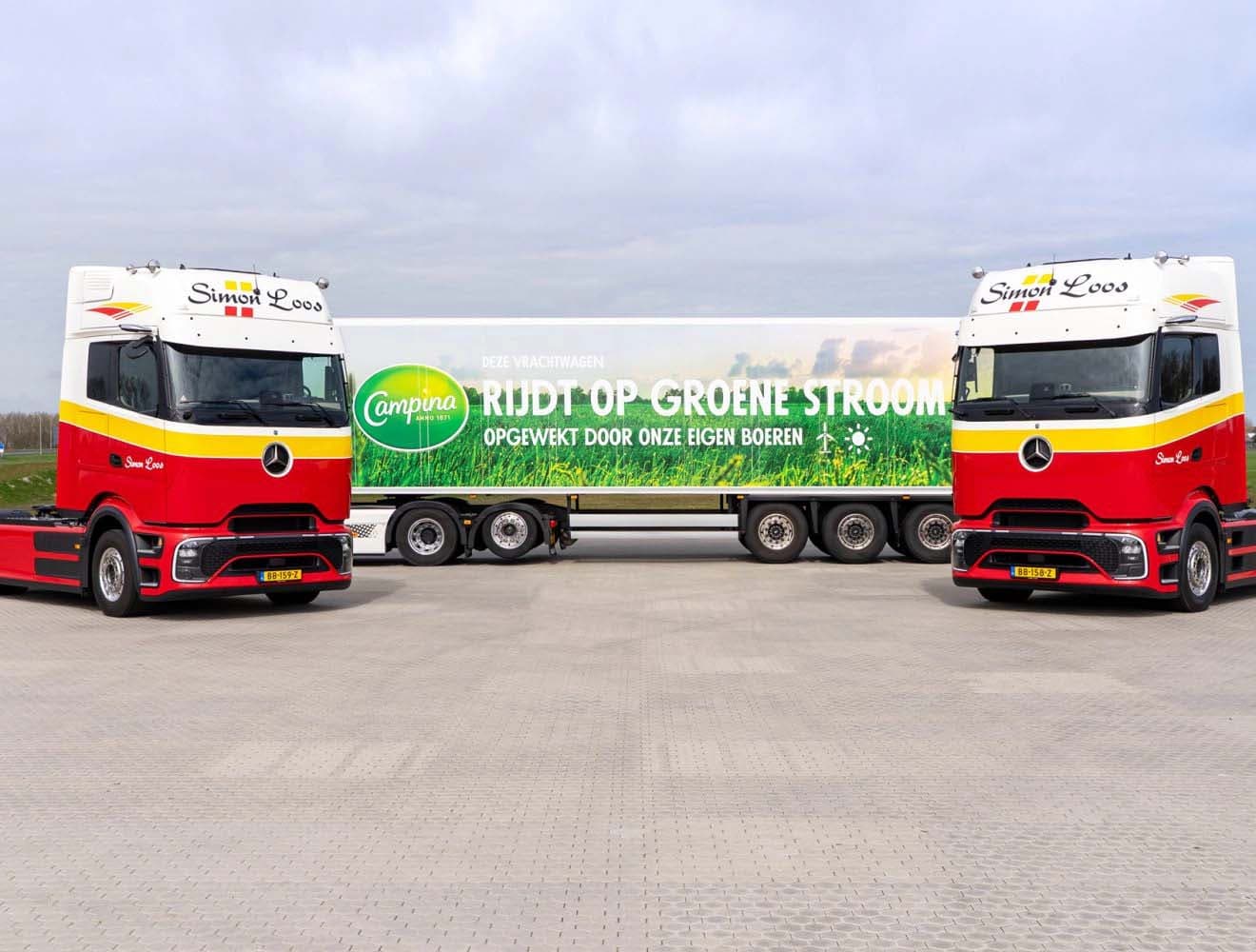 FrieslandCampina Expands Electric Truck Fleet for Sustainable Dairy Transport