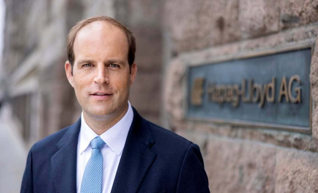 Hapag-Lloyd COO Dr. Maximilian Rothkopf to Depart Board of Management