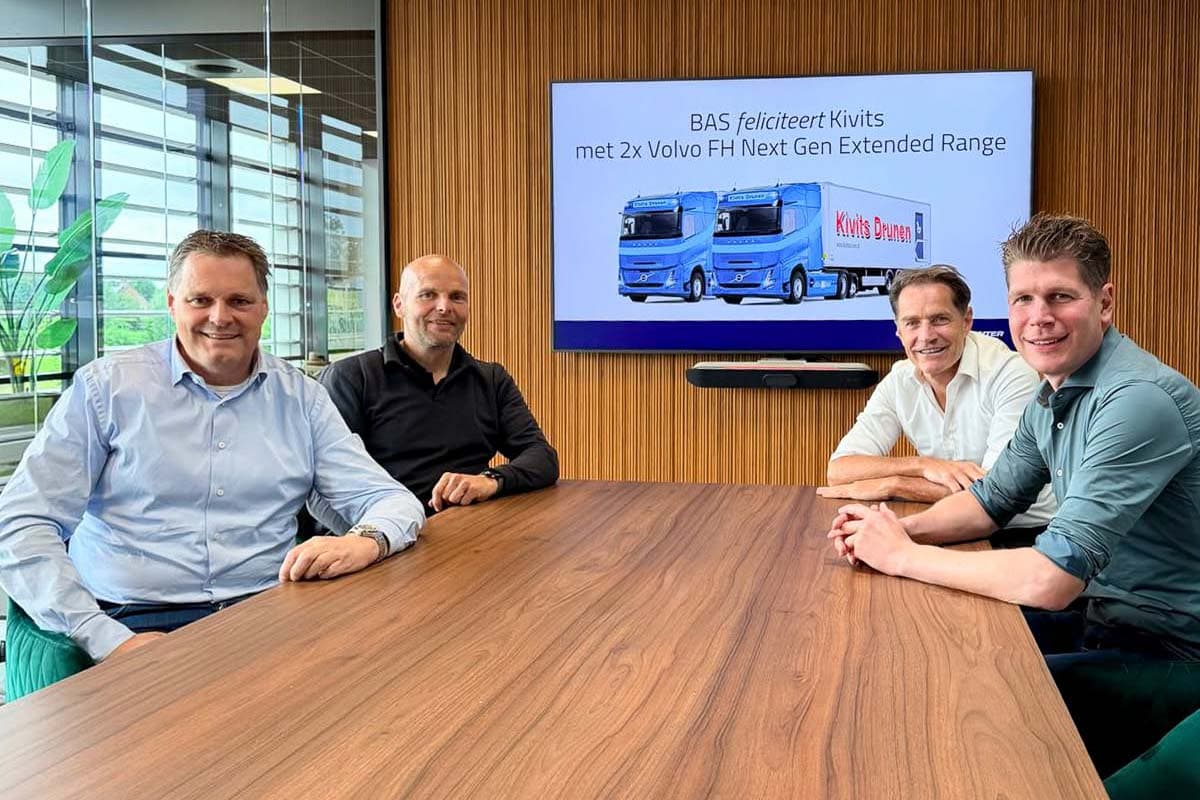 Kivits Drunen Orders Volvo FH Aero Electric Trucks for Long-Haul Transport