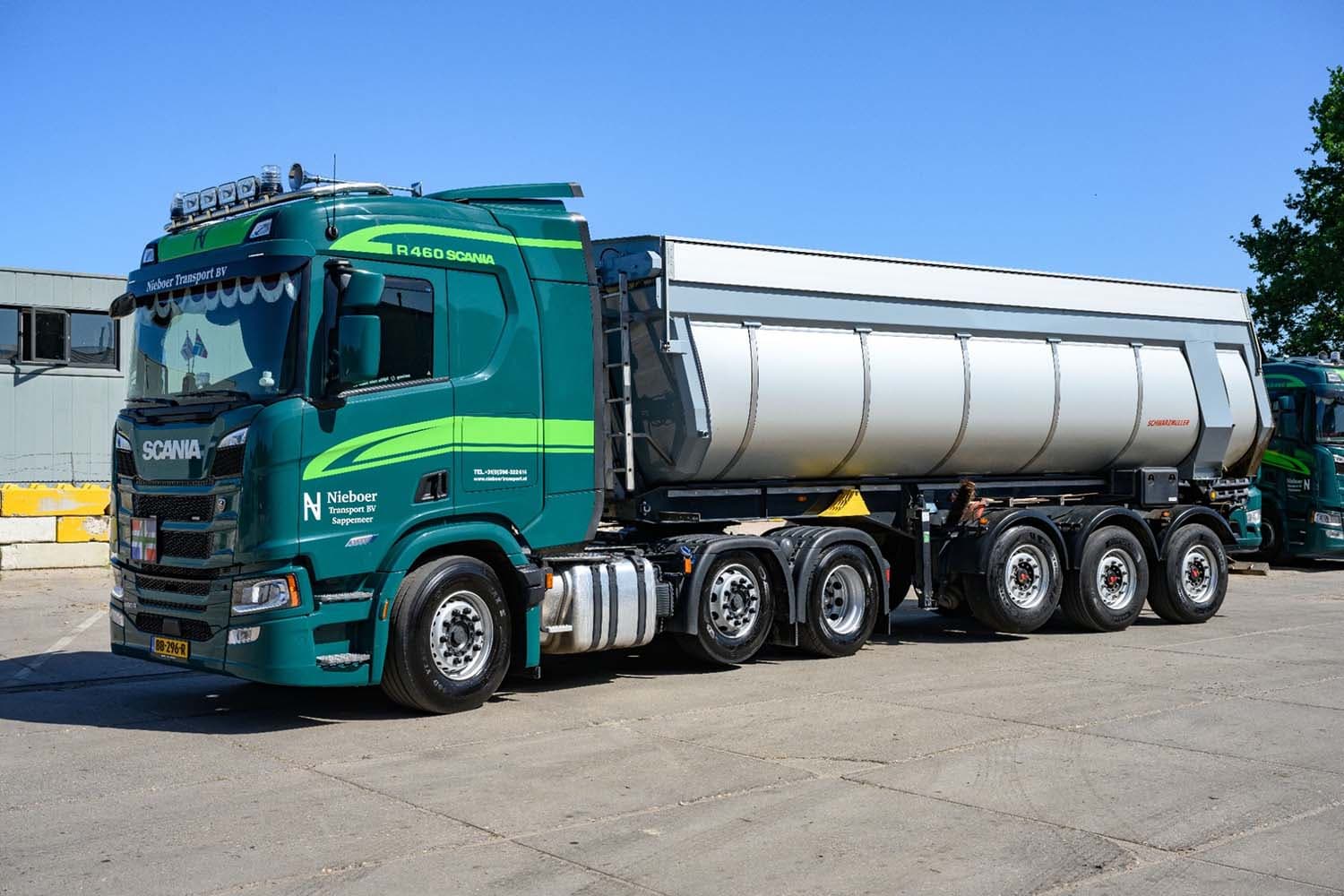 Nieboer Transport Expands Fleet with Seven New Scania Super Trucks