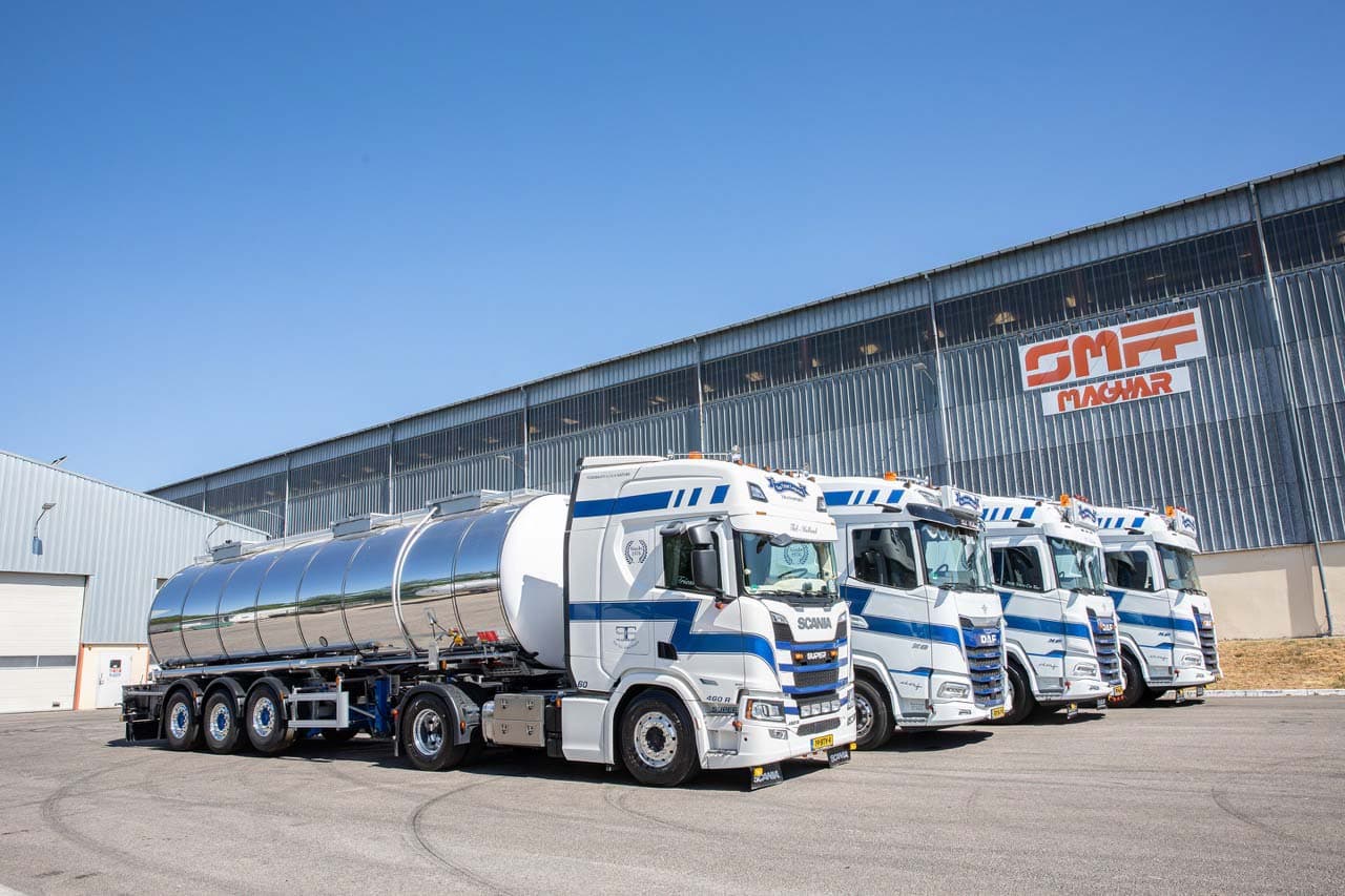 Van Triest Logistiek Expands Fleet with Four New Food Tank Trailers
