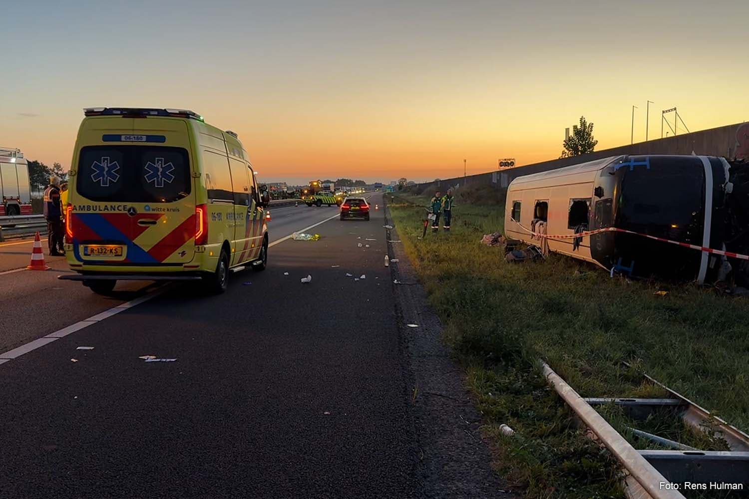Police Investigation into A28 Highway Accident Near Wezep Could Take Months