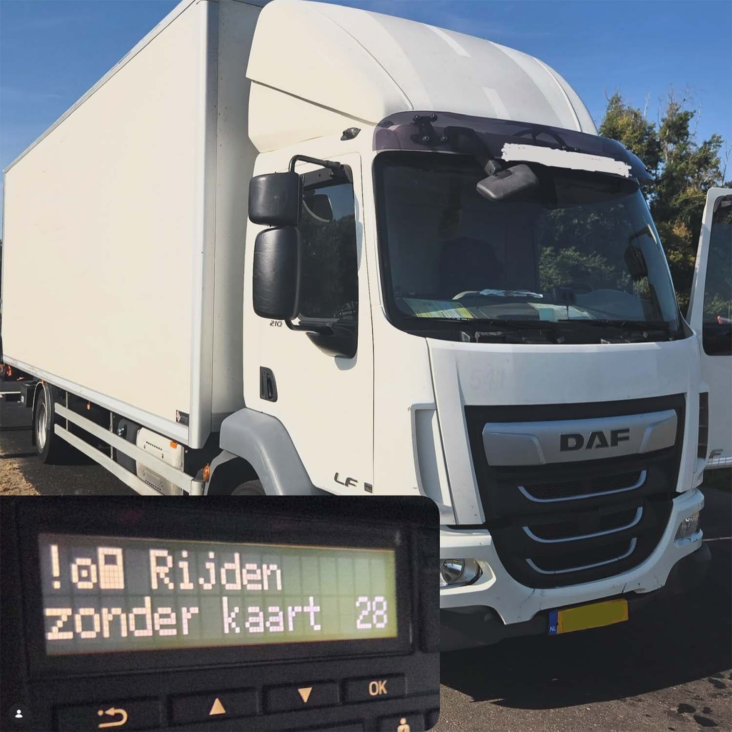 Dutch Police Halt Two Trucks, Impose €9,000 Fines for Tachograph and Permit Violations