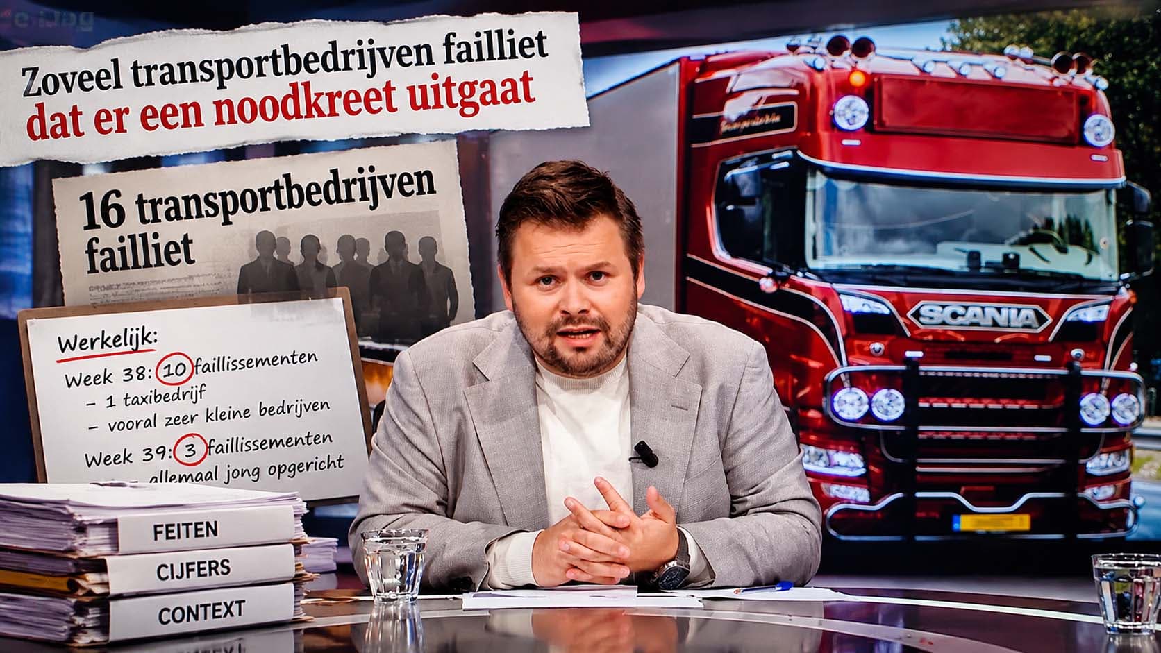 Dutch TV Program Accused of Misrepresenting Transport Sector Crisis