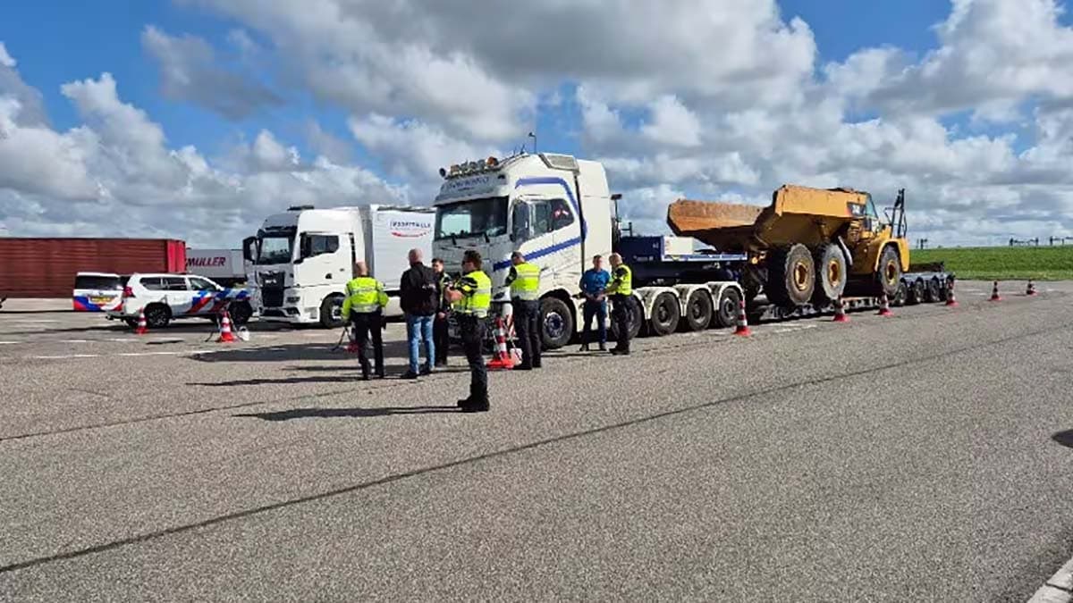 Transport Inspection in Vlissingen Port Uncovers Tachograph Fraud and Unsafe Vehicles