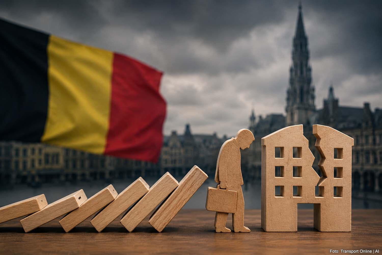 Belgian Transport Sector Sees Record Bankruptcies in Early 2026