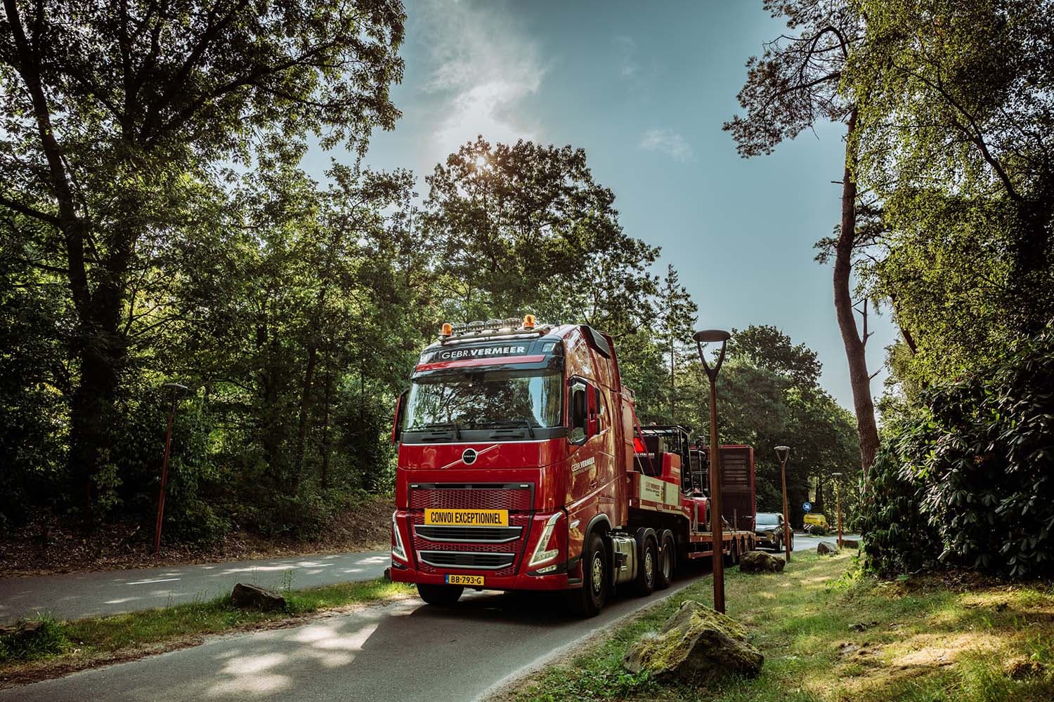Oversized Air Handling Units Transported Through Dutch Holiday Park