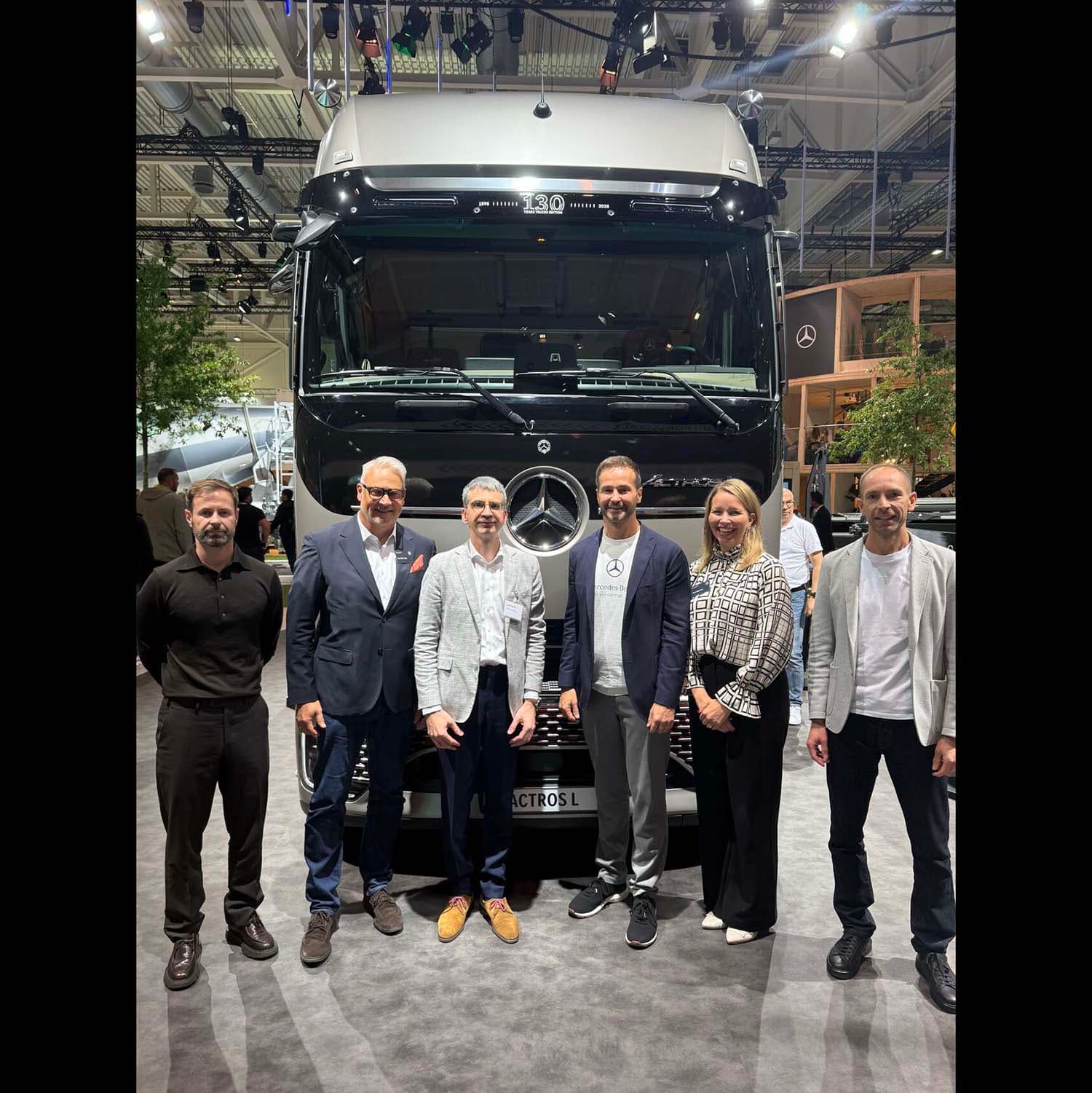 Girteka Orders 900 Mercedes-Benz Actros L ProCabin Trucks for 2027 Delivery