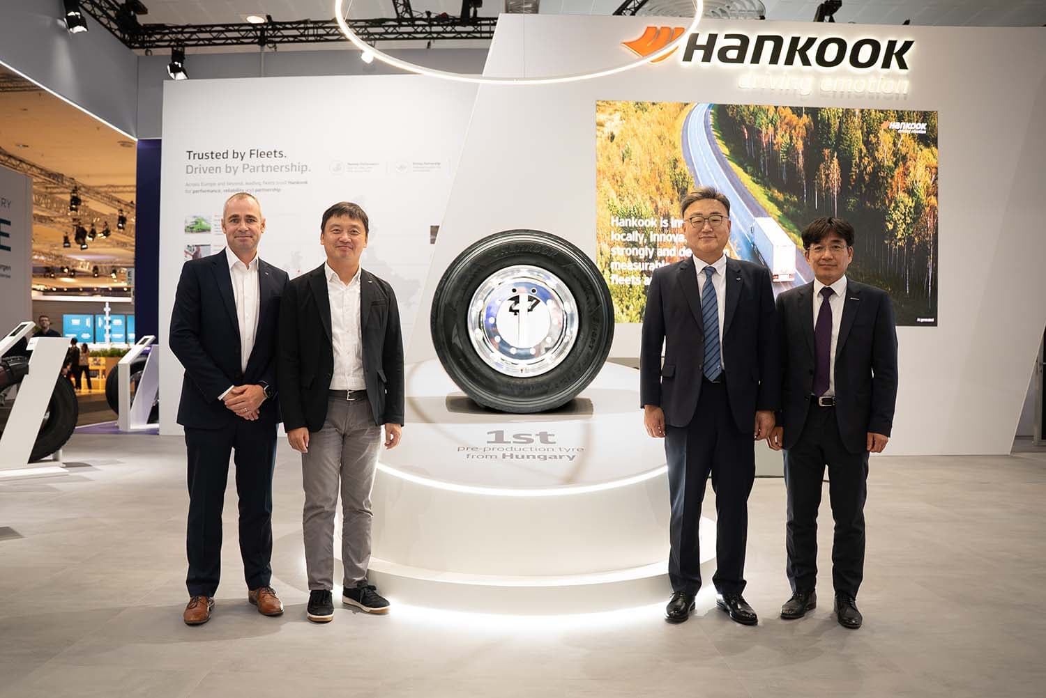Hankook Invests €540 Million in European Truck and Bus Tire Production