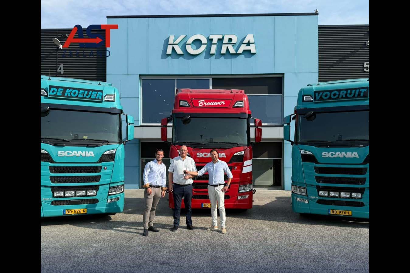 Kotra Logistics Orders 50 New Scania Trucks for Fleet Expansion